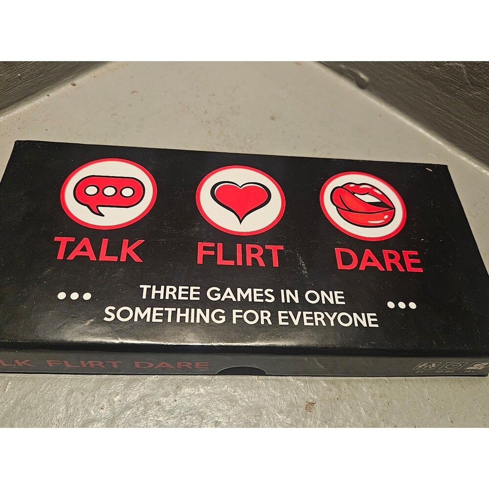 Talk Flirt Dare Adult Card Game